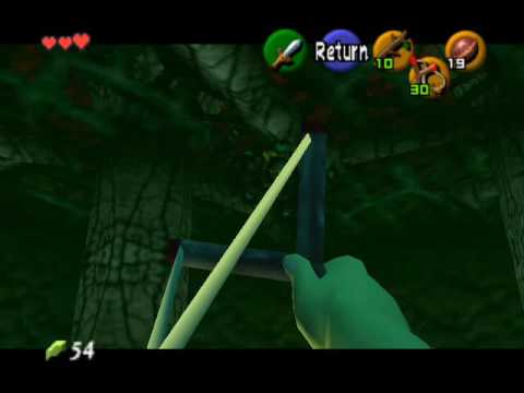 how to beat the deku tree in zelda