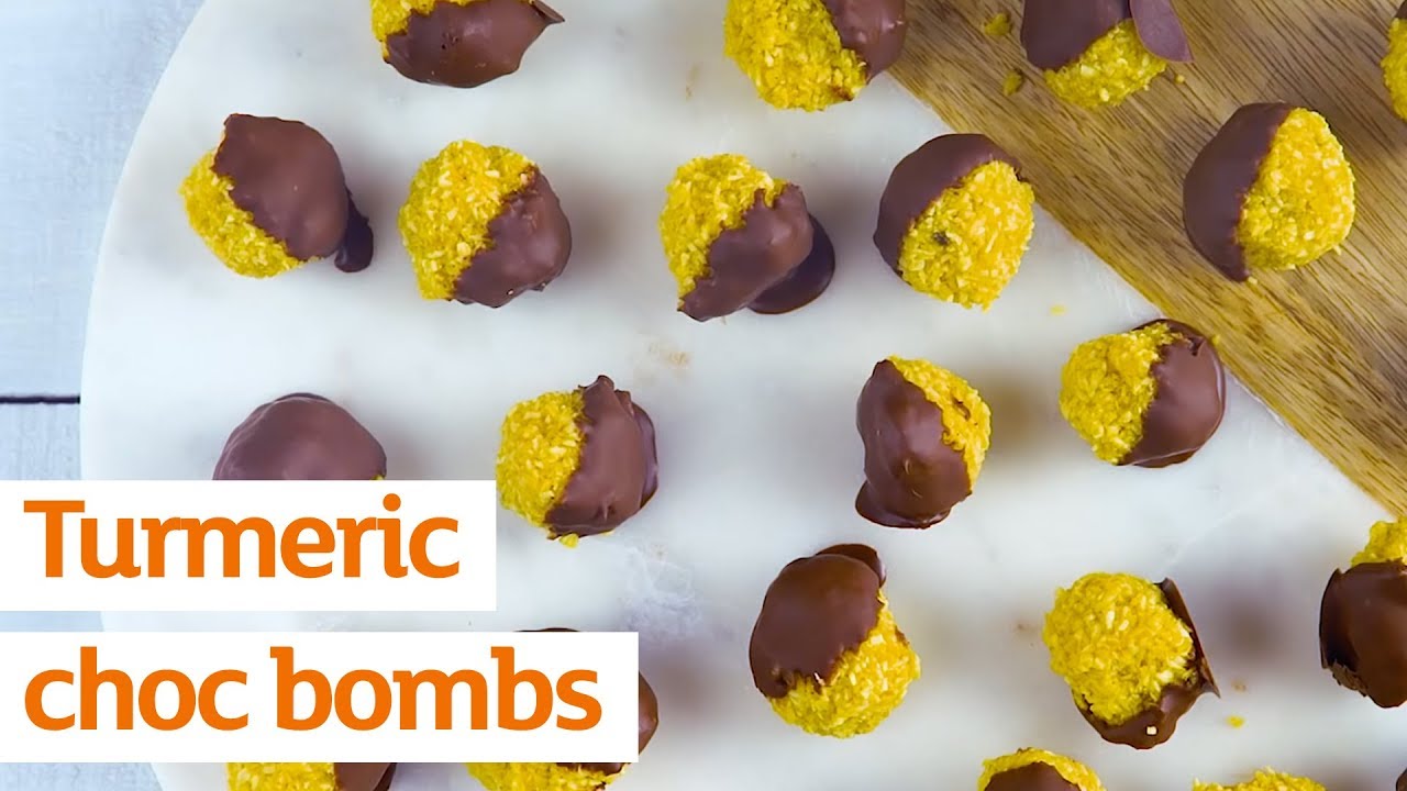 Turmeric milk bombs