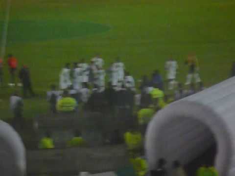 Salida de Boyac&aacute; Chic&oacute; en La Independencia (Libertadores 2009)