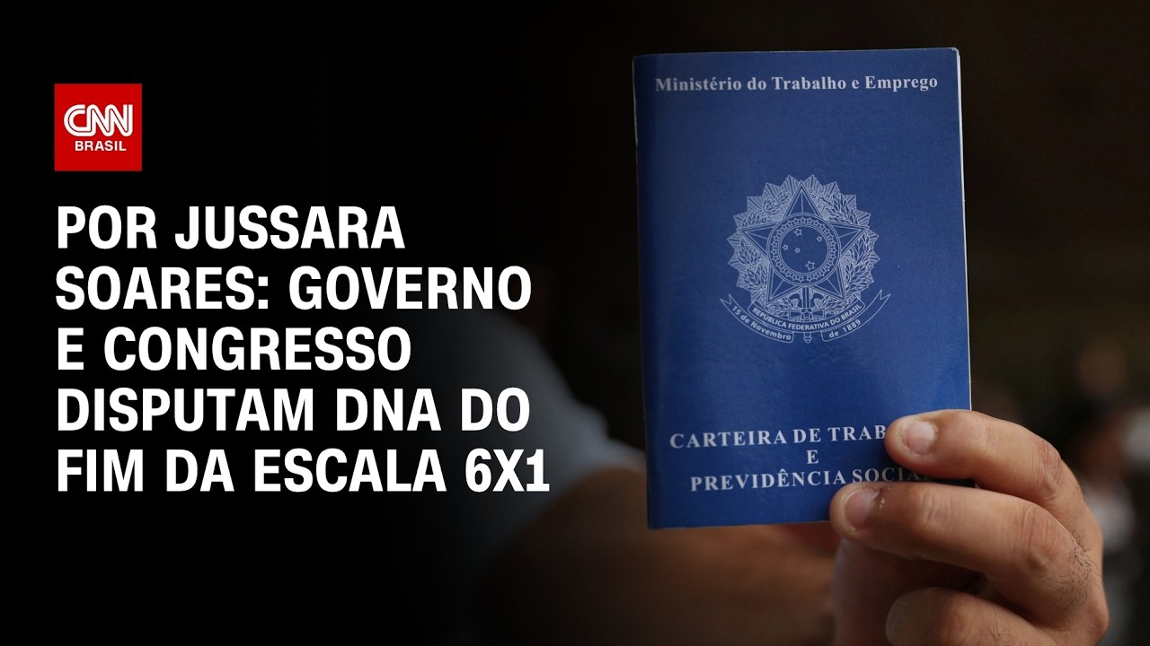 Governo e Congresso disputam DNA do fim da escala 6x1 | CNN PRIME TIME
