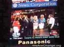 Change Meets Geraldo in Times Square Change Meets Geraldo in Times Square