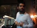 Manu Pineda en estudios Melopea