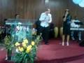 Natasha singing with Fosforito