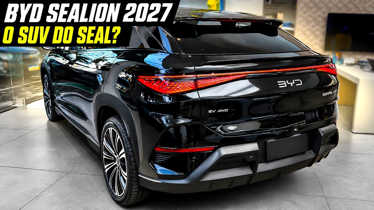 AVALIAÇÃO NOVO BYD SEALION 7 2027 EM DETALHES!
