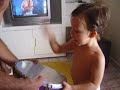 meu netinho iniciando no pagode, li��o II