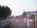 Dirtbike and car DRAG RACING