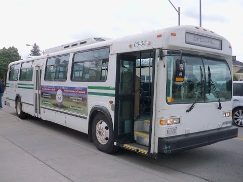 TC40102A - Welcome aboard 06-04, a 1989-90 MCI Classic TC40102A operated by Woodstock Transit in action during the Toronto Transportation Society's Woodstock Transit ch...