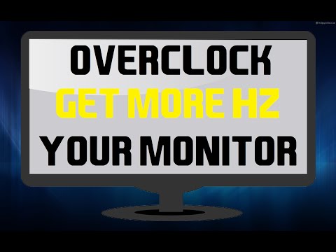 how to get more hz from monitor