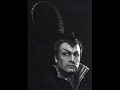 nicolai ghiaurov is king philip in the inquisitor scene from verdi's don carlos. opposite him as the grand inquisitor is another bulgarian bass - pavel manolov. recorded live in 1960 at the bulgarian national opera in sofia.

trivia: manolov was a mainstay at the bulgarian national opera in the middle of the 20th century.

the part of filippo is sang in italian, and that of the inquisitor - in bulgarian.
