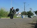 Treino wheeling borrach�o rl canguru grau zerinho moto show
