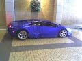 Blue Lambourghini