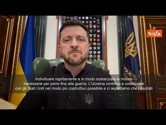 Zelensky: Nominato Umerov per trovare con gli Usa un modo per finire la guerra in Ucraina