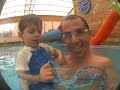 Is he the next Michael Phelps? Baby Swimming 25 M!