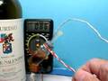 Temperatur/Energie-Diagramm von Rotwein