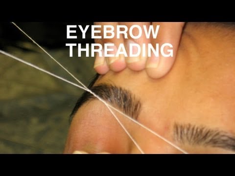 how to train eyebrows