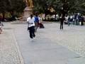 Breakdancers in central park