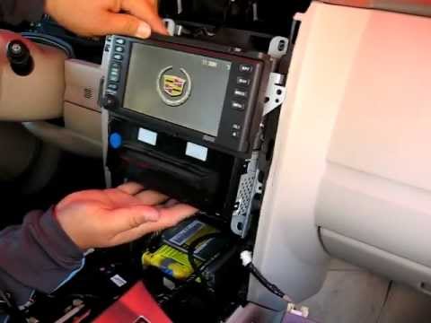 How to Remove Radio / CD Changer / Navigation from 2004 to 2009 Cadillac XLR for Repair