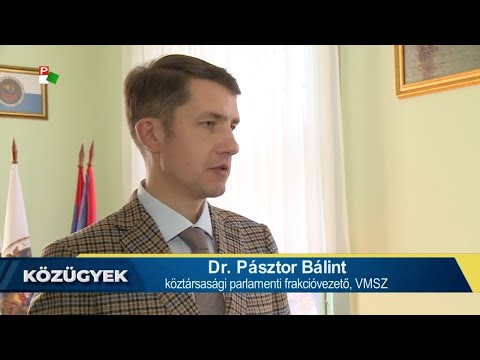 Közügyek - Interjú dr. Pásztor Bálinttal, a VMSZ köztársasági parlamenti frakcióvezetőjével-cover