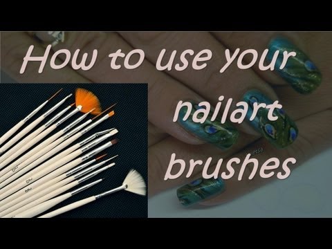 how to apply nail art