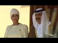 فيديو تعثر الشيخة موزه زوجة أمير قطر في أسبانيا