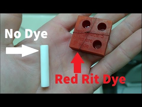 how to dye abs plastic