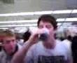 Terry Mulvaney Slushie Chug. No Brain Freeze?