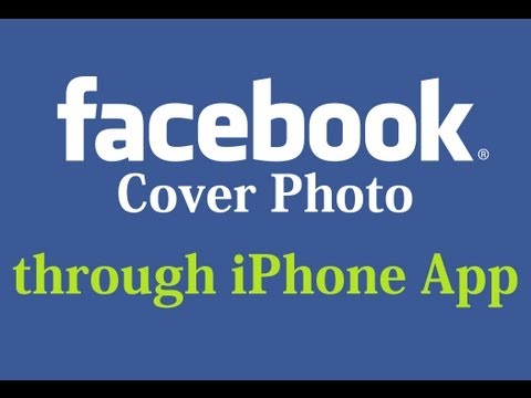 how to change cover photo on facebook app