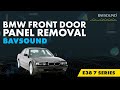 BMW e38 7 series Front Door Panel Removal