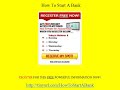Click here to watch this video How To Start A Bank - How To Start A Bank FREE
