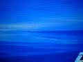 La Monte Young Under Cyan Lights In Atlantic City