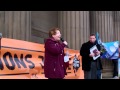 Anne Gorton, National Pensioners Convention, Pensions Justice Rally, Liverpool, 30th Nov 2011