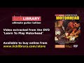 Ace Of Spades - Solo Performance - www.licklibrary.com