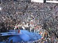 2008 DNC in Denver - Barack Obama takes the stage