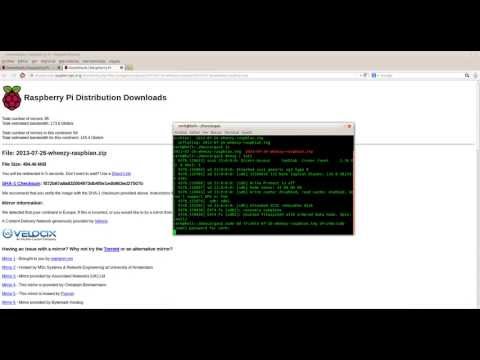 Installing Raspbian for Raspberry Pi and booting from USB flash drive, Linux version.