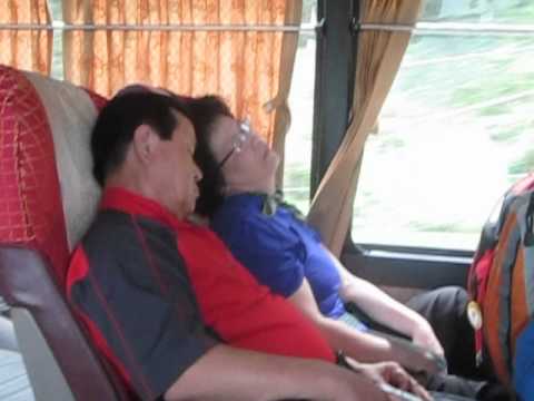 how to sleep on a bus trip