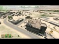F-16 air strike on a building with the MK-84