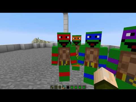 DIBUJOS ANIMADOS! MINECRAFT CARTOON MOD