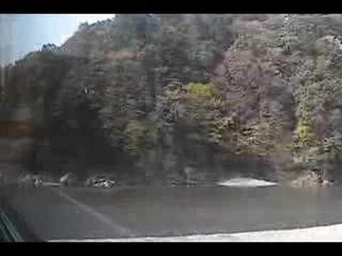 大井川鉄道　車窓風景（川根温泉笹間渡～抜里）