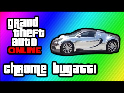 GTA 5 - Custom Chrome Bugatti (GTA V)
