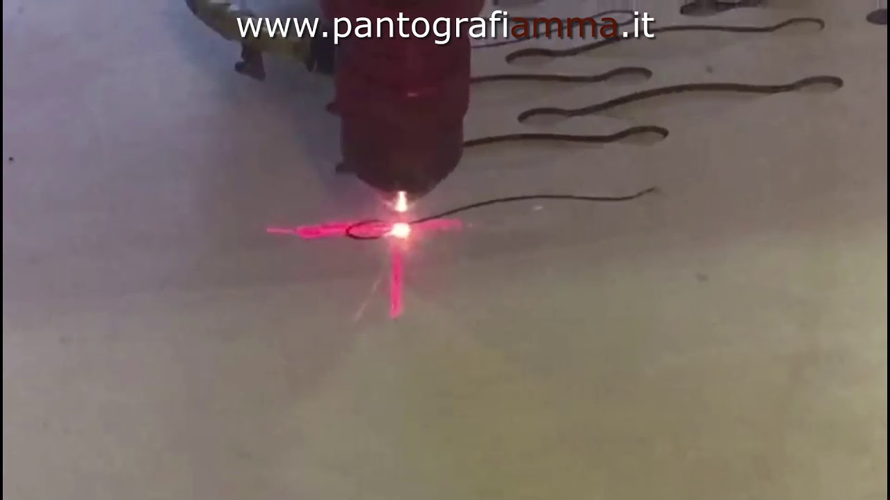 Taglio laser co2 del multistrato da 4 mm - Macchine cnc AMMA
