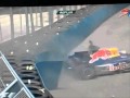 Mark Webber Valencia Crash (long version)