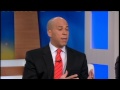 Newark Mayor Corey Booker Talks Tough