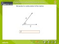 Watch 'Scalar Product and Vector Product Of two Vectors   '