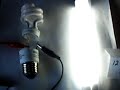 This a continuation of my exprience with the Imhotep Radiant Oscillator. I show here the difference in lighting and current draw between a regular 12 volt flourscent light and the Imhotep Radiant Oscillator system running a 110 volt compact flourscent bulb. The charging ability of the circuit is also demonstrated.