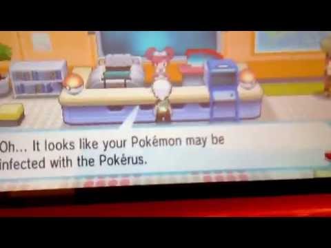how to cure pokerus omega ruby