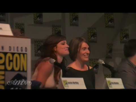 Painel de Smallville na Comic Con Imagem de Amostra do You Tube