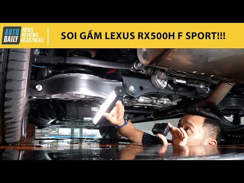 Gầm xe Lexus RX500h F Sport Performance có gì đặc biệt khiến nhiều người thích cầm lái? |Autodaily