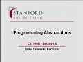 Lecture 6 | Programming Abstractions