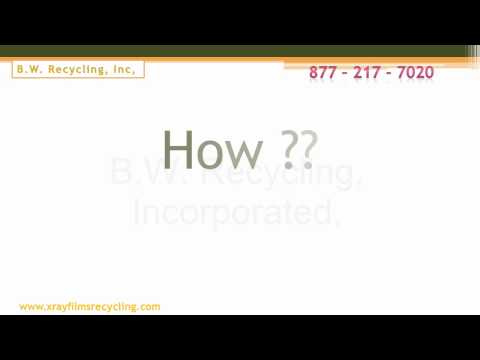 how to remove silver from x ray film