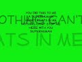 chris brown and keri hilson-superhuman lyrics
